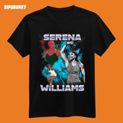 Serena Williams Custom Drawing Tennis Pro T-Shirt