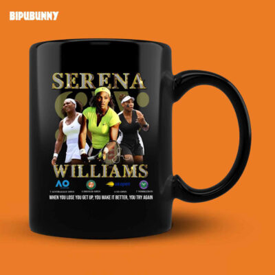 Serena Williams Grand Slam Signature Mug