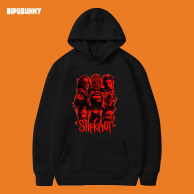 Slipknot Official We Are Not Your Kind Red Patch Hoodie