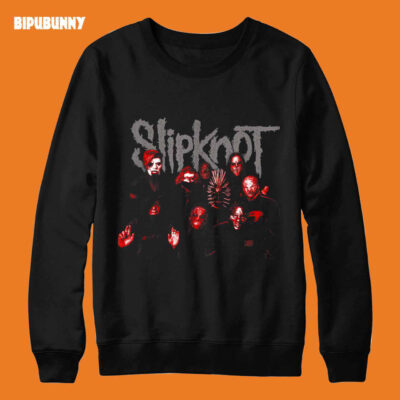 Slipknot Official We Are Not Your Kind Red Title Sweatshirt