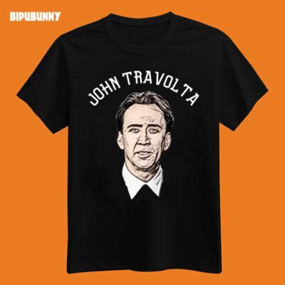 Sports Ed Nicolas Cage As John Travolta Classic T-Shirt