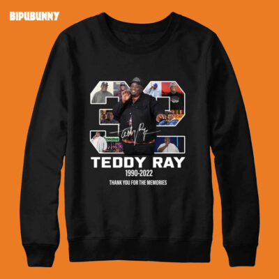 Teddy Ray Shirt Thank You For The Memories Signature