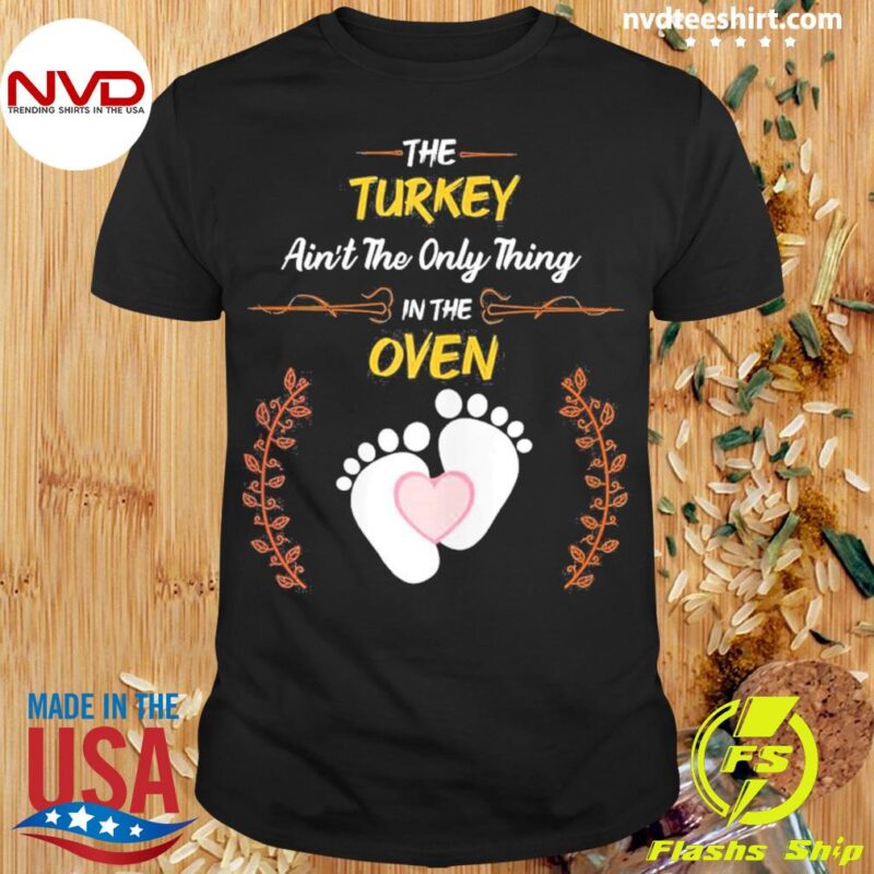 Thanksgiving Pregnancy Shirt Womens Thanksgiving Pregnancy Announcement For Family And Friends