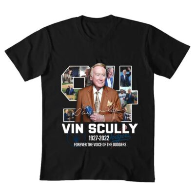 Vin Scully Forever The Voice Of The Dodgers Shirt