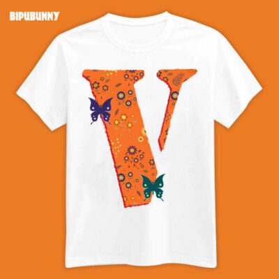 Vlone Angles With Butterflies Classic T-Shirt