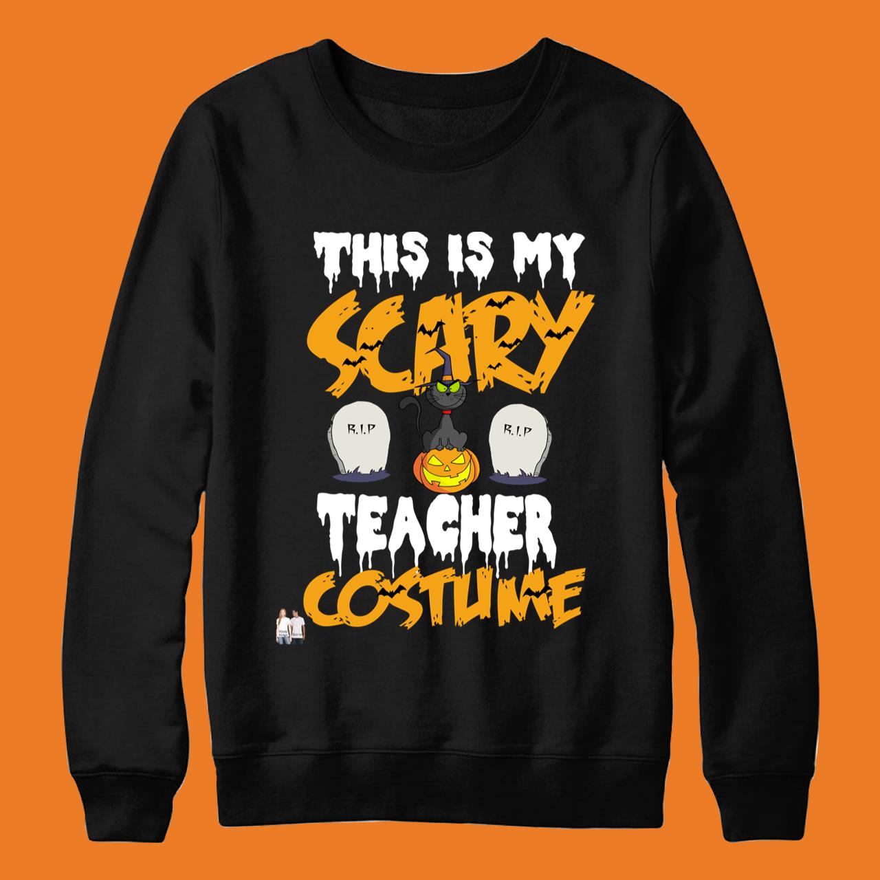 Halloween Scary Teacher Costume T-Shirt