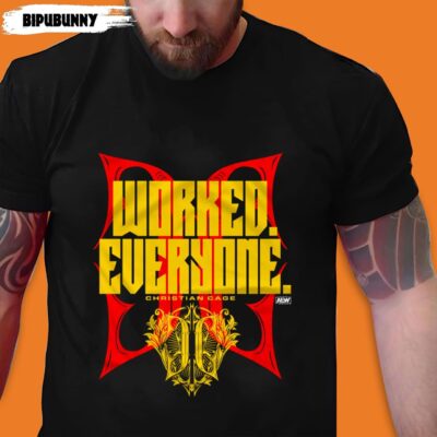 AEW Dynamite T-shirt Christian Cage Worked Everyone