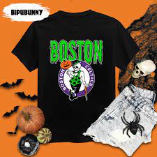 Boston Celtics Halloween Shirt Vintage NBA