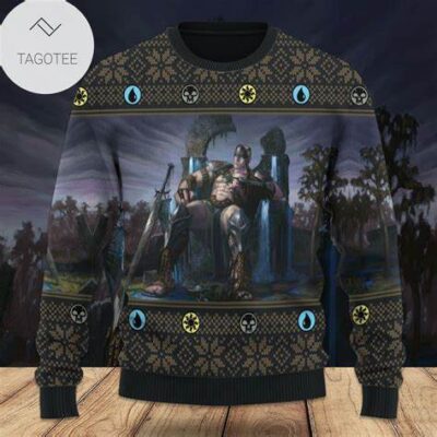 Game MTG Magic The Gathering Oloro Ageless Ascetic Mtg Ugly Sweater- Best Christmas Gifts 2023