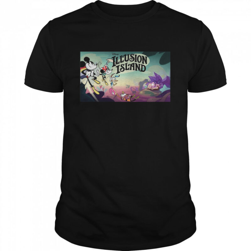 Mickey And Friends In Disney Illusion Island T Shirt