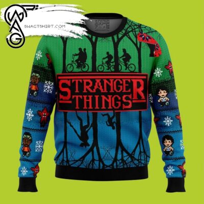 New Horror Movie Stranger Things Ugly Christmas Sweater