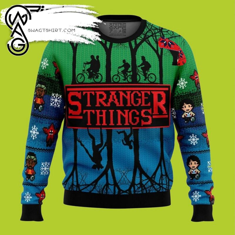 New Horror Movie Stranger Things Ugly Christmas Sweater