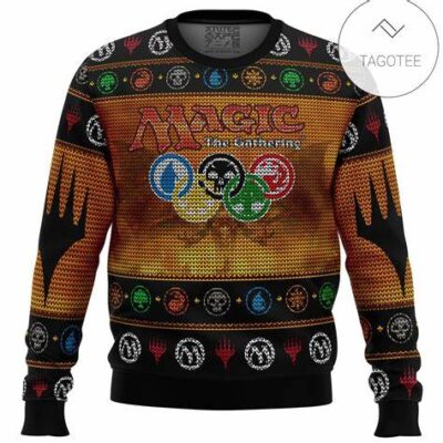 New Magic the Gathering MTG Ugly Christmas Sweater- Best Christmas Gifts 2023