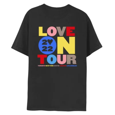 Official Harry Styles Love On Tour 2022 Shirt