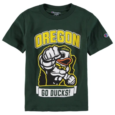 Oregon Ducks Champion Youth Strong Mascot Oregon Ducks T Shirt