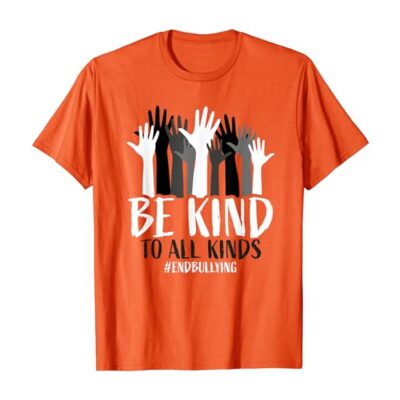 Unity Day Shirt Orange Kid Be Kind to All Kind Stop Anti Bullying T-shirt