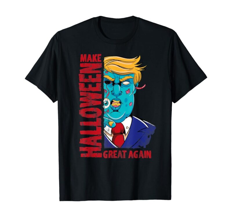 Zombie Donald Trump Halloween T Shirt