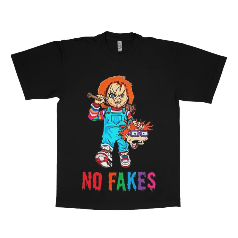 Chucky No Fakes Adult Chucky T-shirt