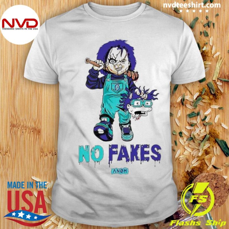 Chucky No Fakes Anom Halloween Chucky T-shirt