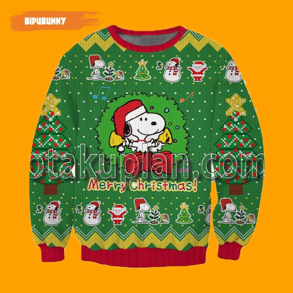 Buy a Snoopy Ugly Christmas Sweater for the Holidays