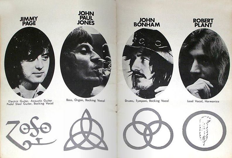 What Do Led Zeppelin Symbols Mean d