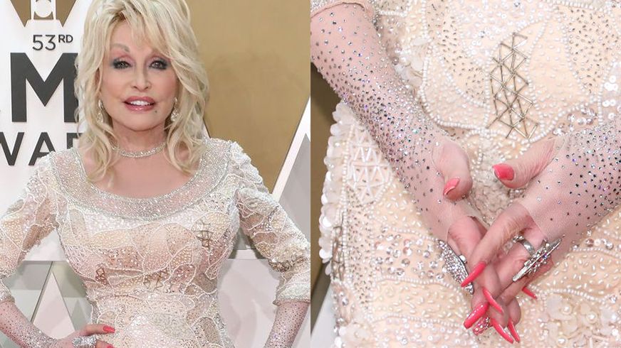 Why Does Dolly Parton Wear Gloves