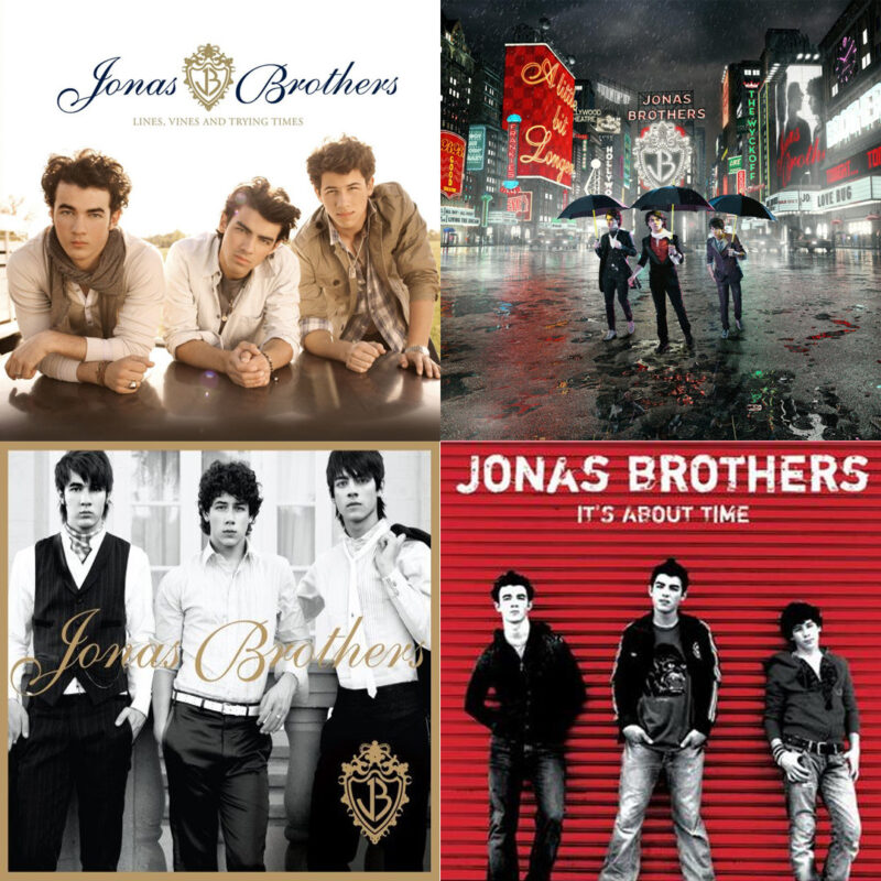 how many albums do the jonas brothers have