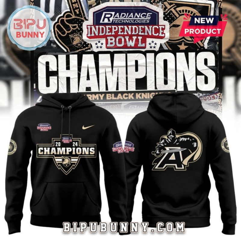 Army Black Knights Black Independence Bowl Hoodie Set