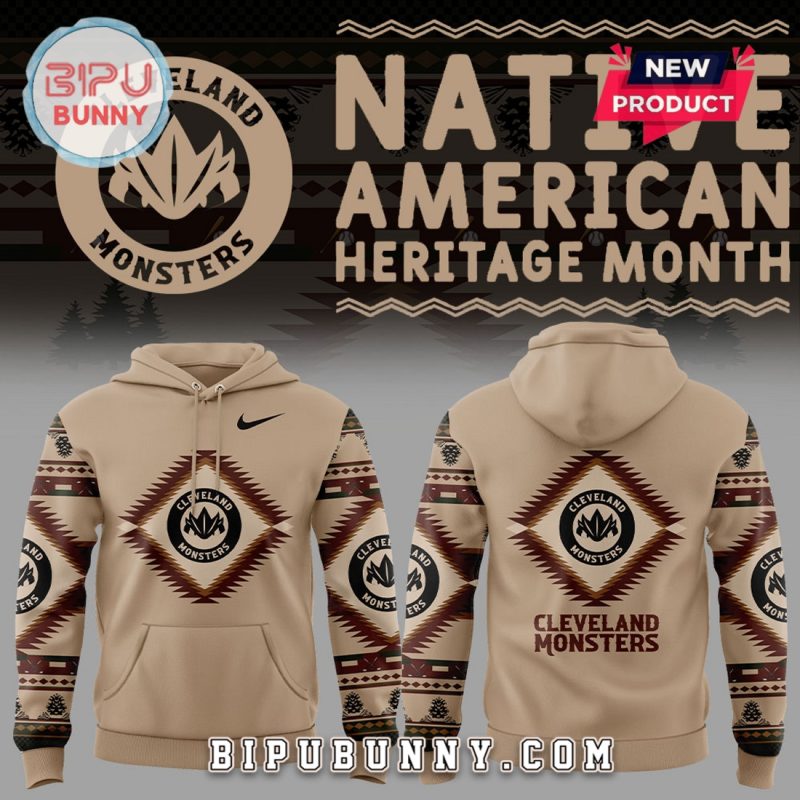 Cleveland Monsters Native American Heritage Hoodie