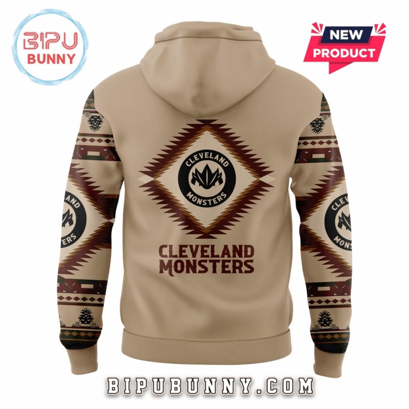 Cleveland Monsters Native American Heritage Hoodie