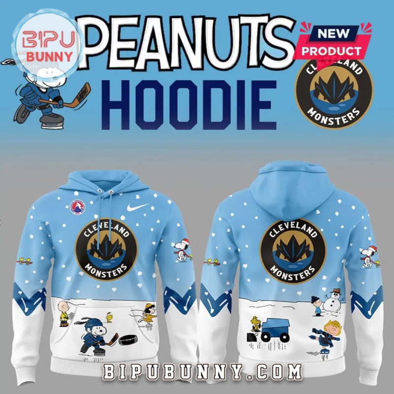 Cleveland Monsters Peanuts & Snoopy Nike Hoodie Set