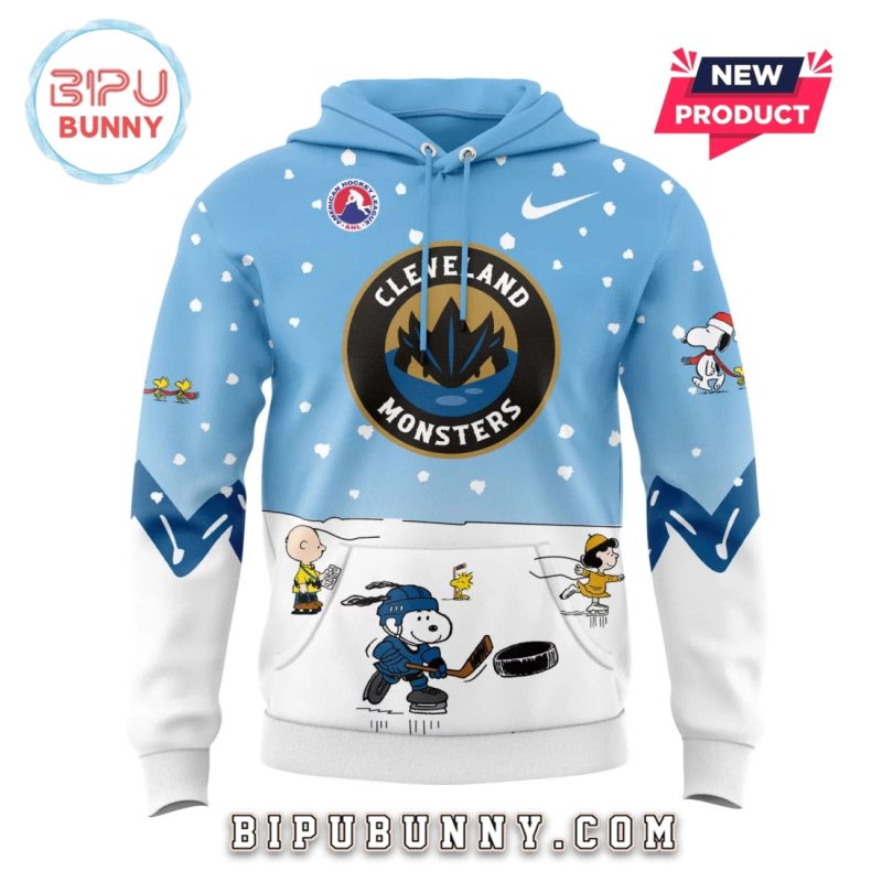 Cleveland Monsters Peanuts & Snoopy Nike Hoodie Set