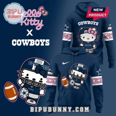 Dallas Cowboys x Hello kitty Limited Edition Hoodie