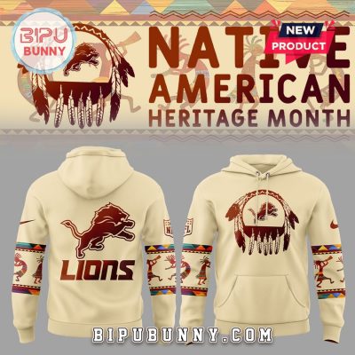 Detroit Lions Native American Heritage Hoodie Set