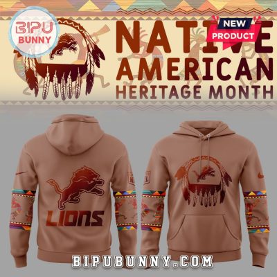 Detroit Lions Native American Heritage Limited Hoodie Set