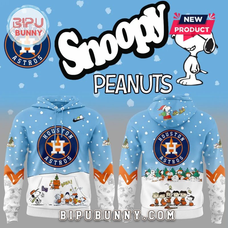 Houston Astros Peanuts & Snoopy Nike Hoodie Set