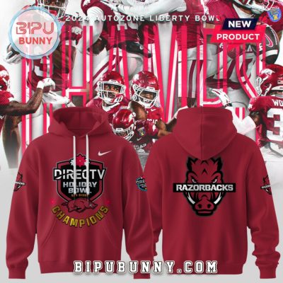 Liberty Champions Arkansas Razorbacks Nike Red Hoodie