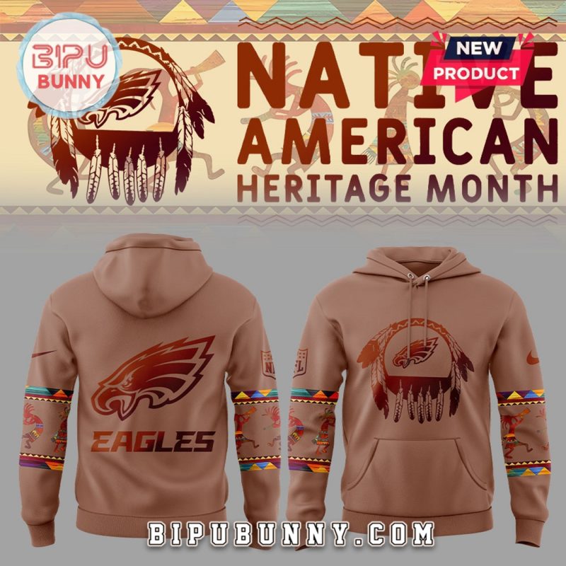 Limited Philadelphia Eagles Native American Heritage Hoodie Set