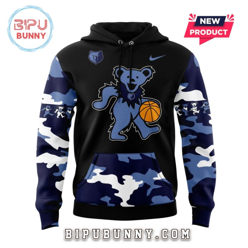 Memphis Grizzlies Grateful Dead Night Nike Hoodie Set