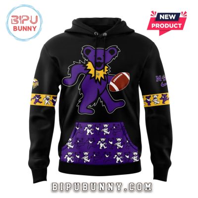 Minnesota Vikings Grateful Dead Night Nike Hoodie Set