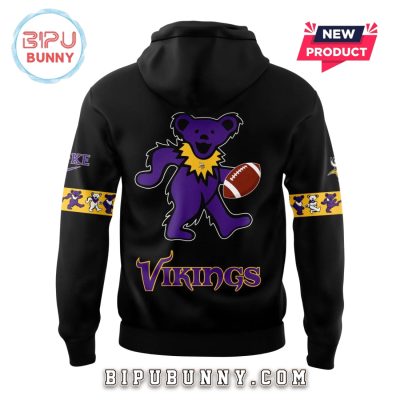 Minnesota Vikings Grateful Dead Night Nike Hoodie Set