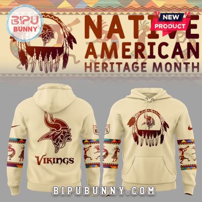 Minnesota Vikings Native American Heritage Hoodie Set