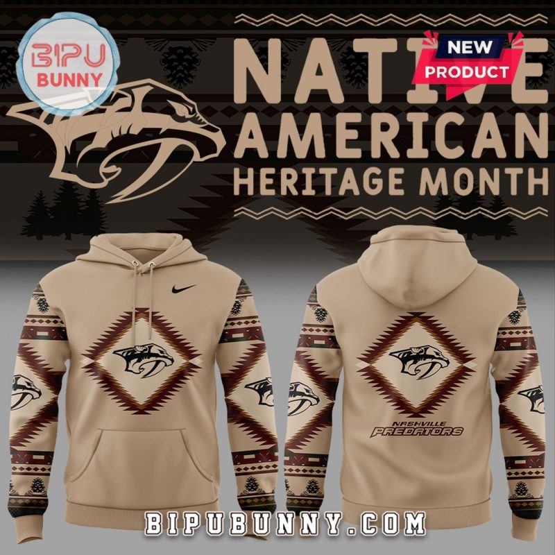 Nashville Predators Native American Heritage Nike Hoodie Set