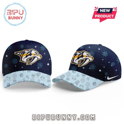 Nashville Predators Peanuts & Snoopy Night Hoodie Set