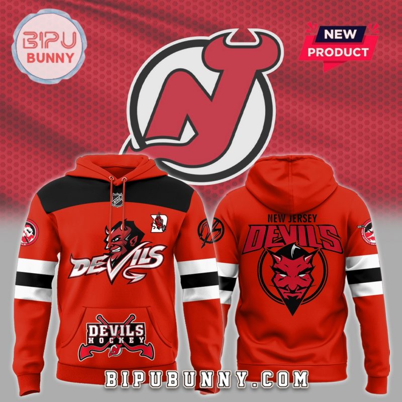 New Jersey Devils 2025 Limited Edition Red Hoodie