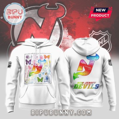 New Jersey Devils 2025 Limited Edition White Hoodie