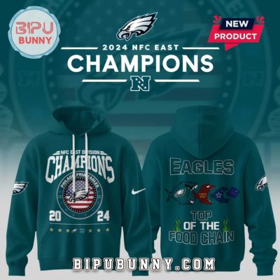 Philadelphia Eagles 2024 Champions Nike Hoodie