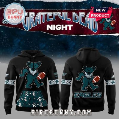 Philadelphia Eagles Grateful Dead Night Hoodie Set