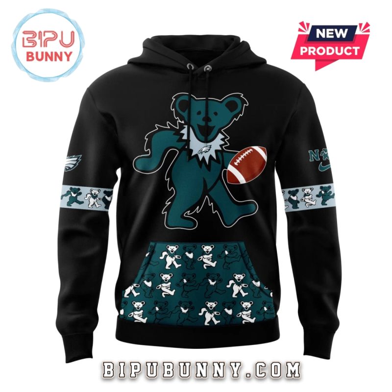 Philadelphia Eagles Grateful Dead Night Hoodie Set