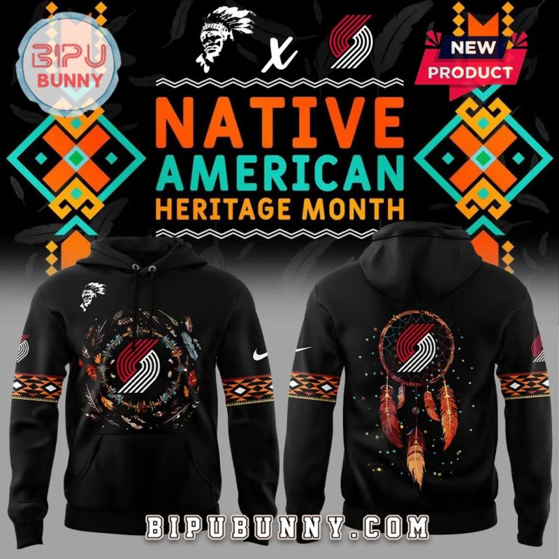 Portland Trail Blazers Native American Heritage Month Hoodie Set